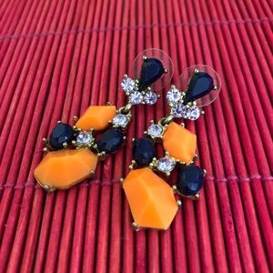 J. Crew rhinestone earring